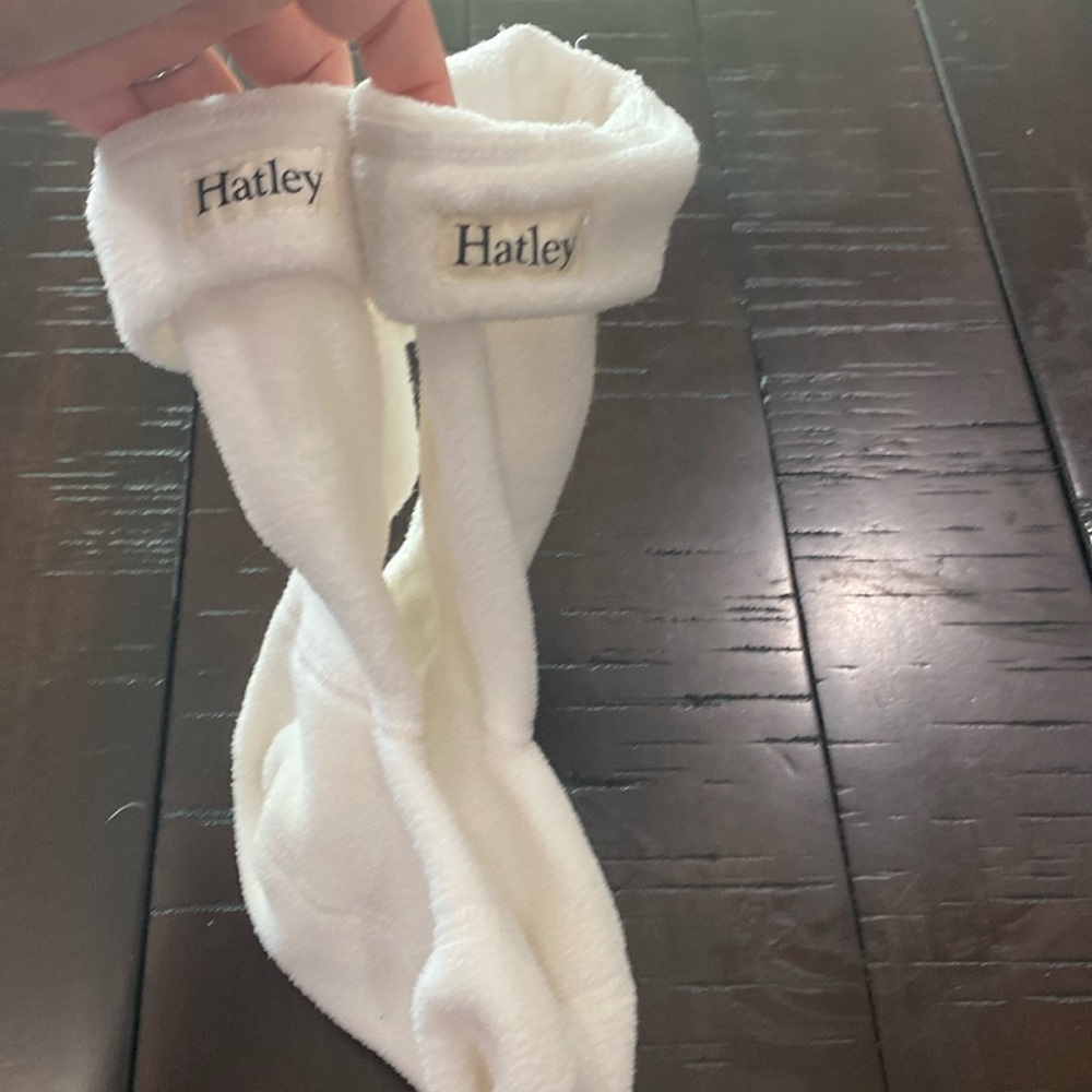 Hatley boot socks toddler girls small 8-10